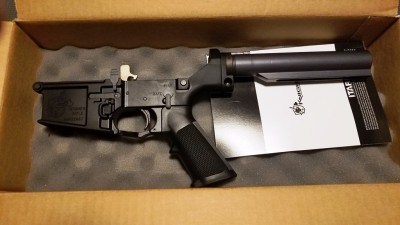 KAC SR25 Lower Receiver w/6pos. tube